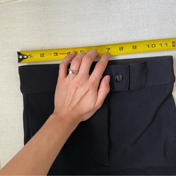 AMERICAN Apparel Black Ribbed Slim Fit Riding Pant Size S - Picture 7 of 13